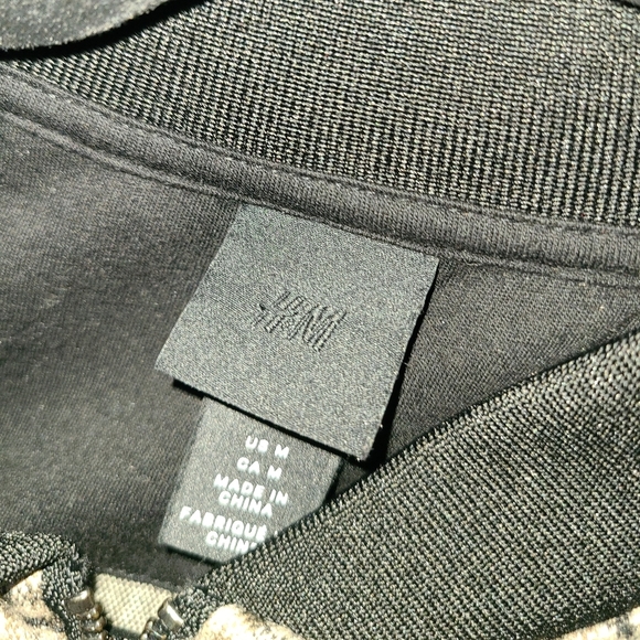 H&M Mens Plaid Light Zip Jacket Sz Med - Picture 4 of 9